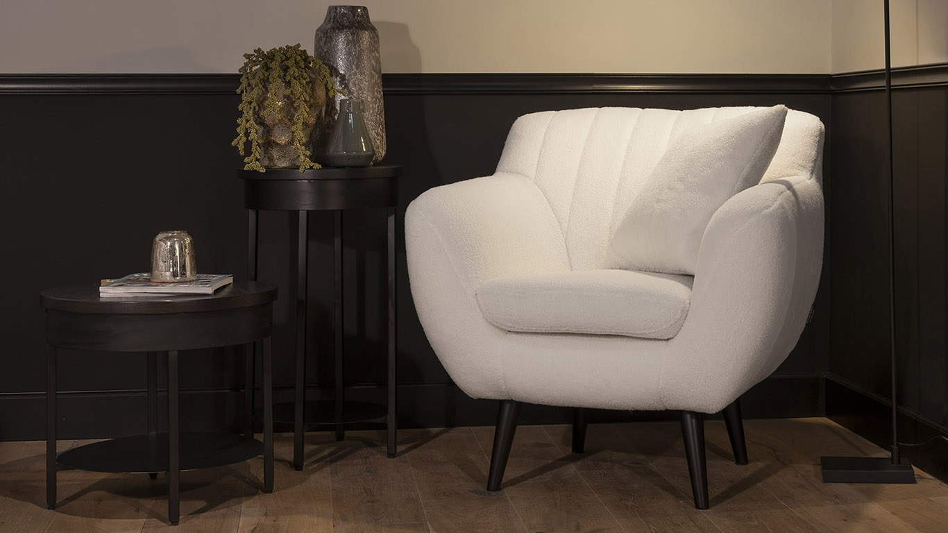 UrbanSofa Calore Fauteuil Merino White Website