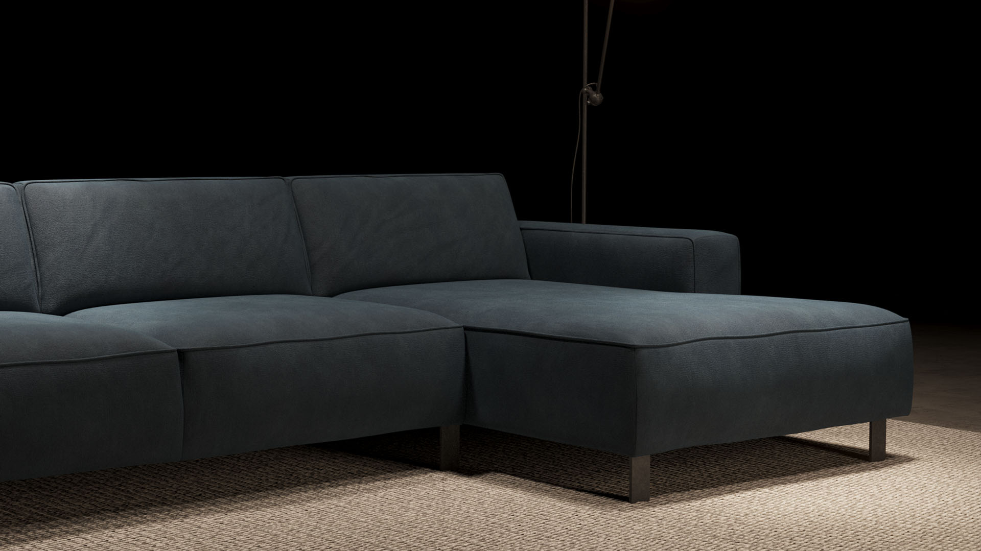 UrbanSofa Colin Loungebank x Vienna Aqua Stijl 1 collectie