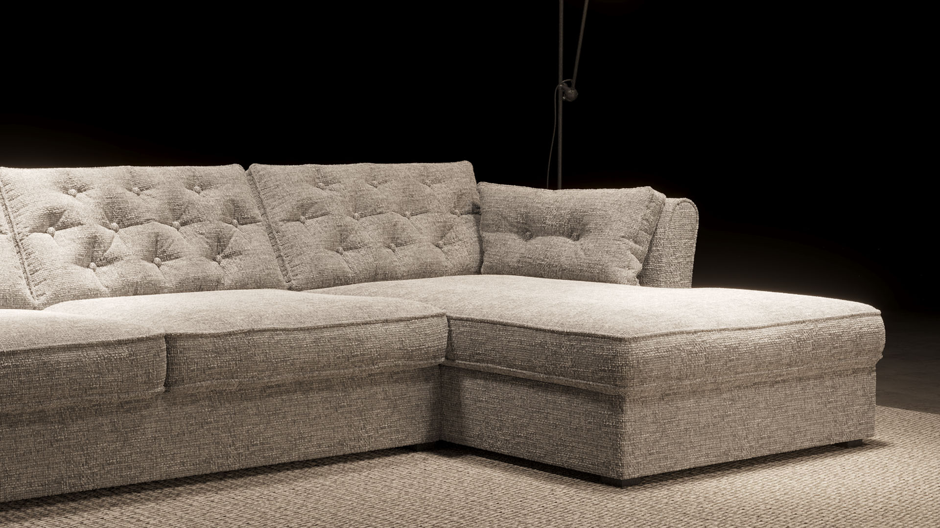 UrbanSofa Fiore Loungebank Presto Vento Nature Stijl 1 collectie