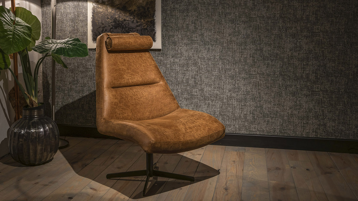 UrbanSofa Lenn Fauteuil Gallardo Leder Brown 2 Website 1