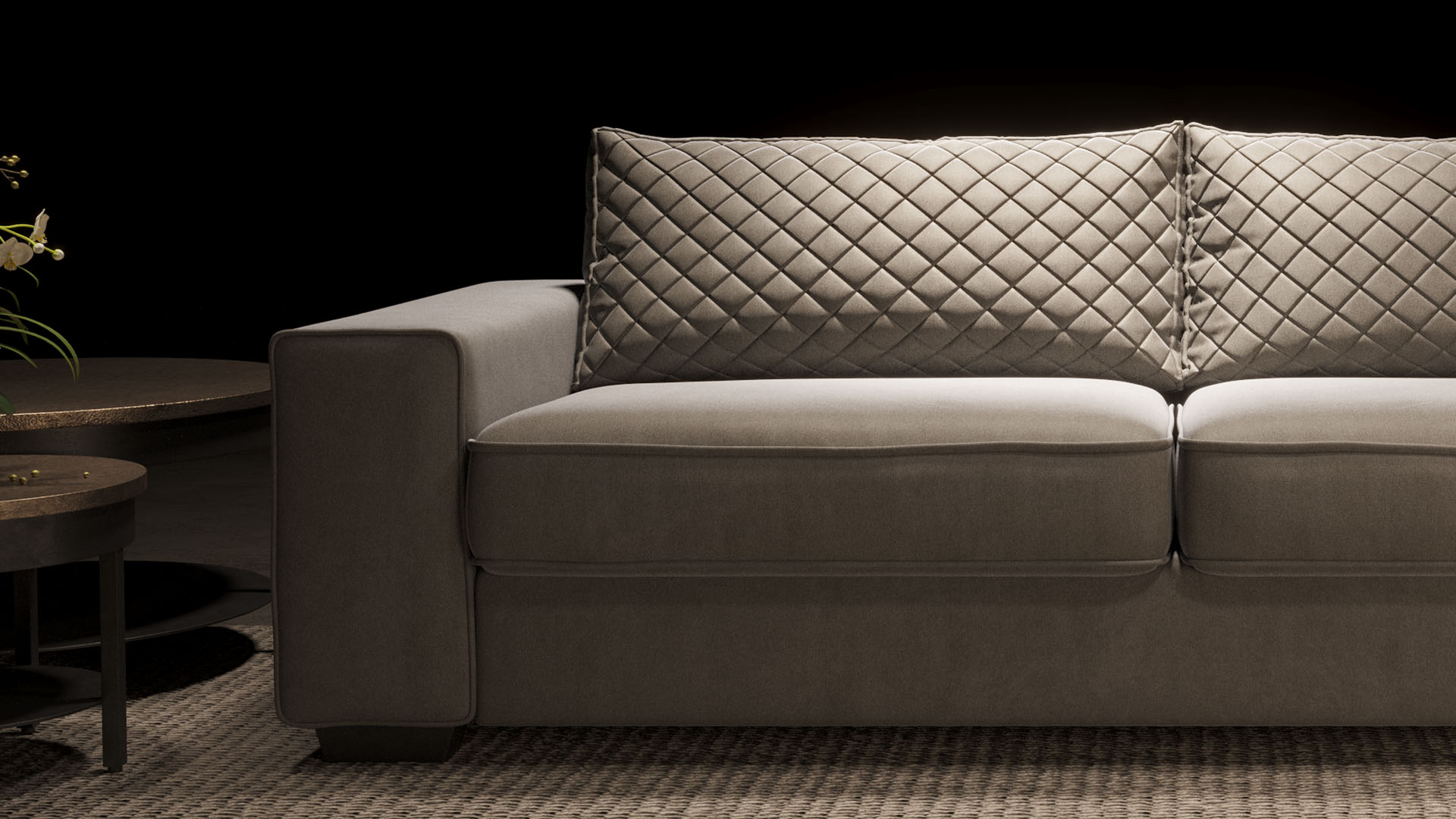 UrbanSofa Firenca Sofa Brooklyn Catania Silver Stijl 1 collectie