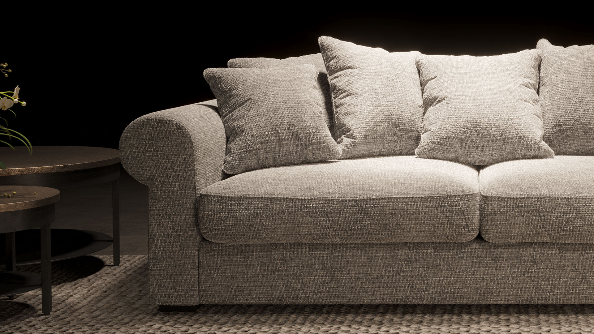 UrbanSofa Merlin Sofa Vintage Vento Nature Stijl 1 collectie