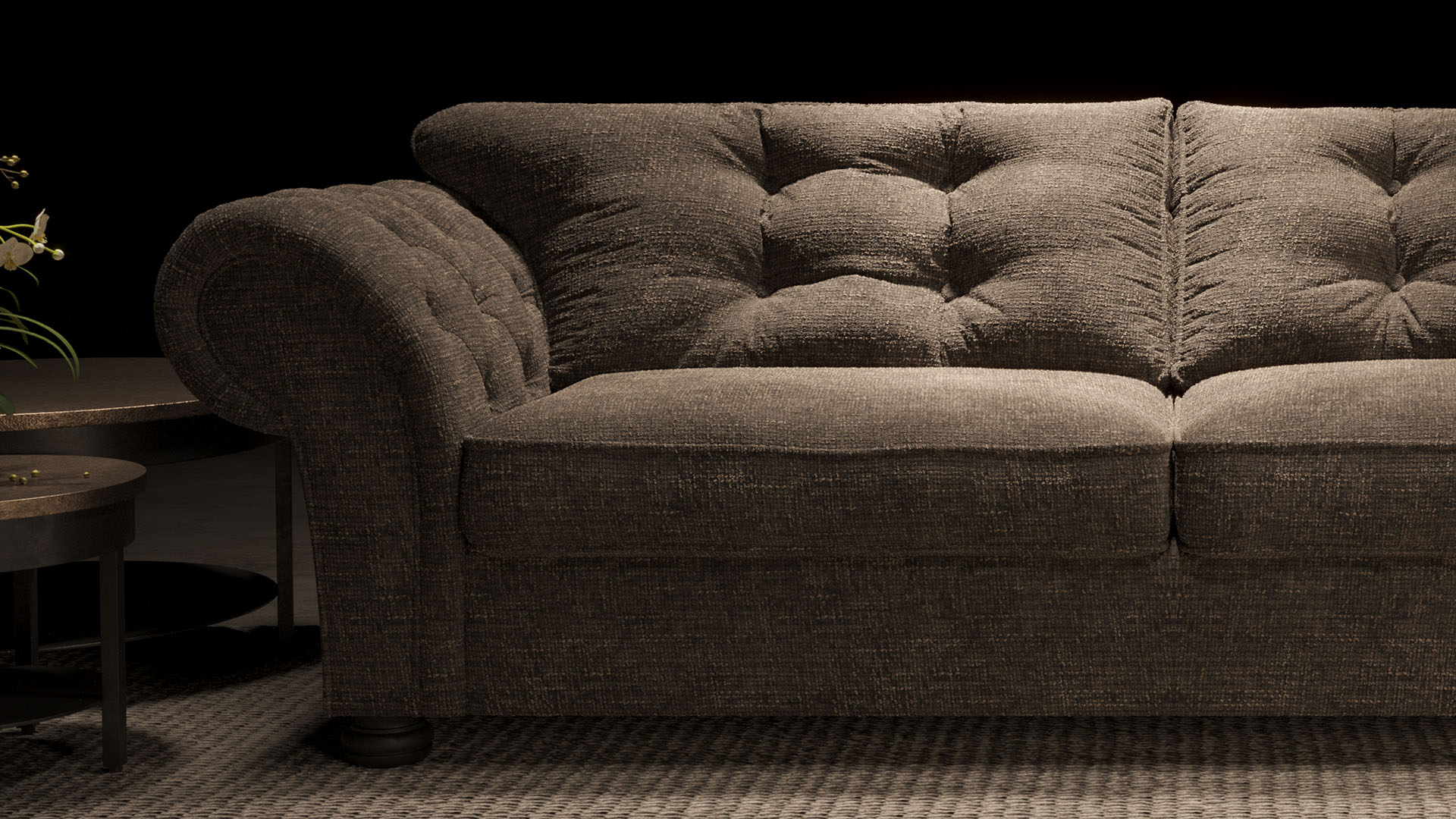 UrbanSofa Montreal Sofa Presto Vento Liver Stijl 1 collectie